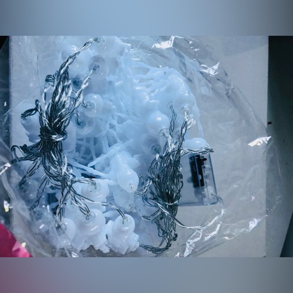 Halloween Lights With 2 Pack 20 Skeleton 20 Led String Lights Multicolour 10 Ft - Picture 2 of 8